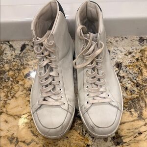 Men's GUCCI White High-Top Sneakers